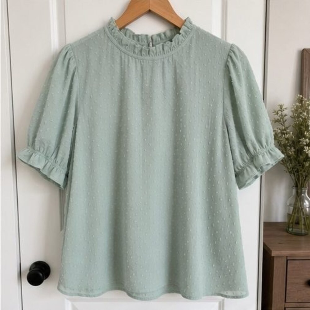 Camel Wrap Blouse